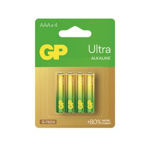 Pila Alkaline Gp Ultra Aaa Blister X 4Und