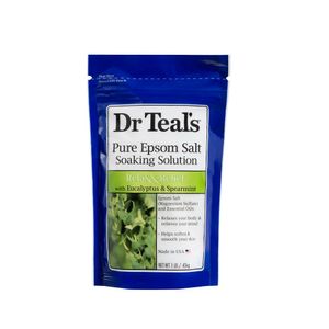 Sal Epsom Dr.Teals Eucalipto Menta Verde X 450g