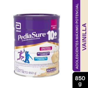 Pediasure 10 + Polvo Vainilla X 850g