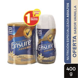 Oferta Ensure Advance Polvo X 400g + 1Botella X 220ml