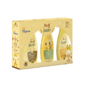 Kit Viajero Muss Baby Avena Y Seda X 120ml
