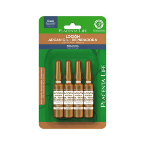 Loción Placenta Life Argan Oil-Reparadora X13ml X 4Und