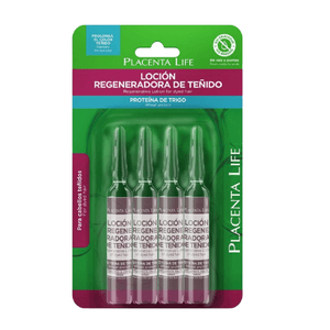 Ampollas Placenta Life Saloon Regen Tenido X 13ml X 4Und