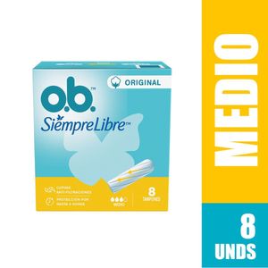 Tampon o.b. Original Medio x 8und