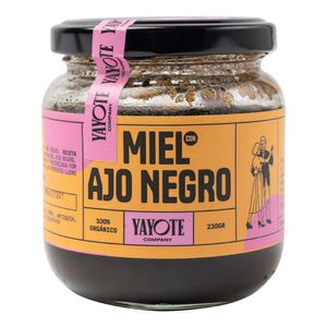Miel Ajo Negro Yayote Natural Orgánica X 230g