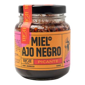 Miel Ajo Negro Yayote Picante Orgánico X 130g