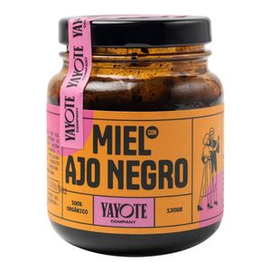 Miel Ajo Negro Yayote Natural Orgánica X 130g