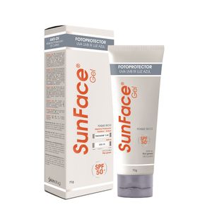 Protector Solar Sunface Gel Spf50+ X 70g