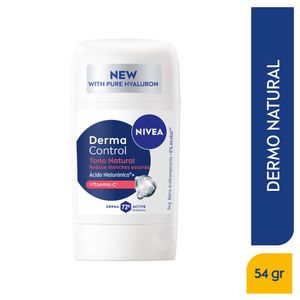 Desodorante Nivea Derma Control Tono Natural Barra X 54g