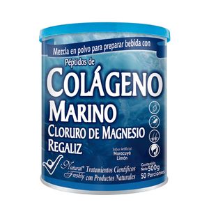 Colágeno Marino Natural Freshly Sabor Maracuyá Limón X 500g