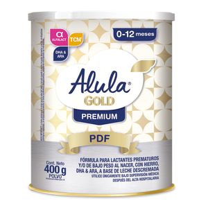 Formula Infantil Alula Gold PDF Prematuro Etapa 0-12 m 400 g