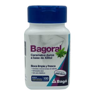 Caramelos Duros Bagoral Menta X 100Und