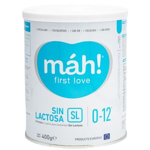 Formula Infantil Máh! First Love Sin Lactosa Etapa 0-12M+ X 400G