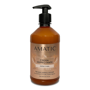 Crema Humectante Amatic Avena y Miel X450ML