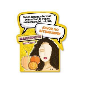 Mascarilla Facial Maskadita Antiarrugas Uchuva X21G