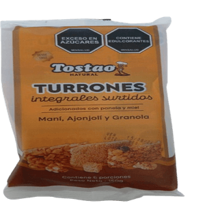 Turron Tostao Integral Surtido X 6 X 150G