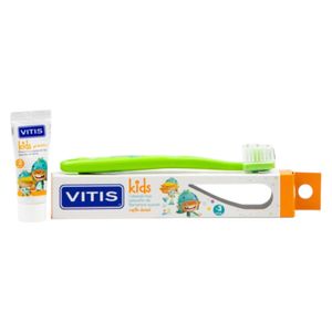 Cepillo Vitis Dental Kids + Gel X 8ML