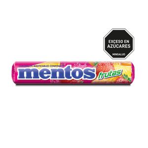 Menta Mentos Frutas Masticable X 29,5G