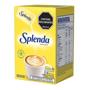 Endulzante Splenda 25 Sobres X 25G