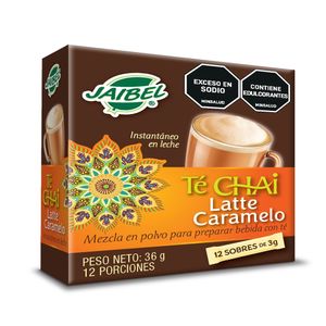 Te Chai Jaibel Latte Caramelo X 12 Sobres