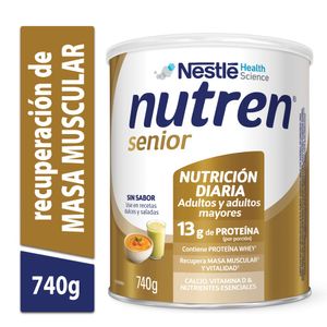 Nutren Senior Sin Sabor Lata X 740G