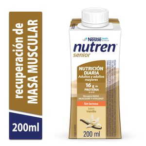Nutren Senior Sin Lactosa Sabor Vainilla X 200ml