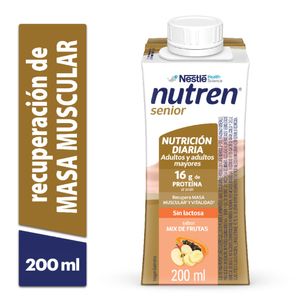 Nutren Senior Sin Lactosa Sabor Frutas X 200ml
