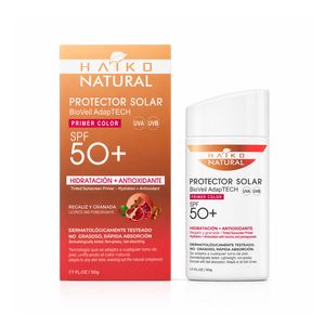 Protector Solar Haiko SPF50 Primer Color X 50g