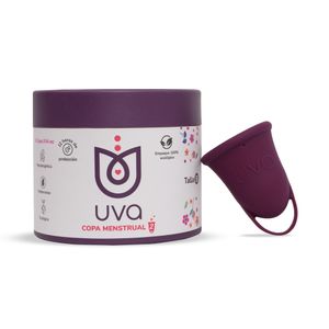Copa Menstrual UVA Talla B Morada X 1