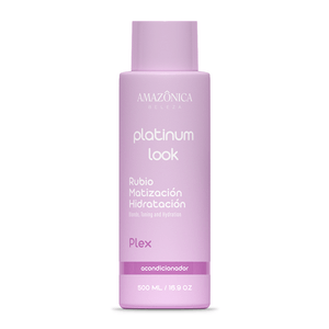 Acondicionador Amazónica Platinum Look X 500ml