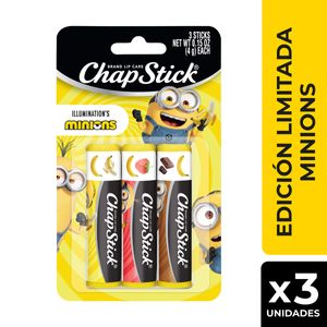 Protector Labial ChapStick Minions 4g X 3