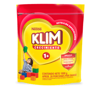 Alimento Lácteo Klim 1+ Crecimiento X 1000g