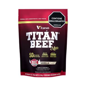 Titan Beef Mass Vainilla Caramel X 2270g