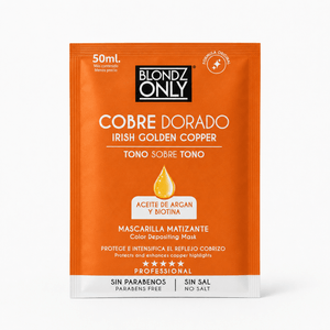 Máscara Blondz Only Matiza Cobre Dorado X 50ml