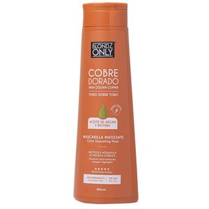 Máscara Blondz Only Matiza Cobre Dorado X 350ml