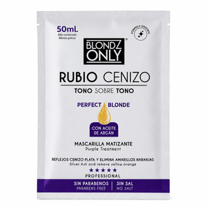 Máscara Blondz Only Matiza Rubio Cobrizo X 50ml