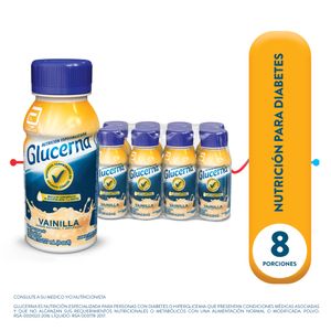 Oferta Glucerna Vainilla 237ml Botella X 8