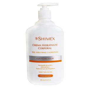 Crema Corporal Shimex Hidratante Macadamia X 400ml
