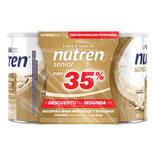 Complemento Alimenticio Nutren Senior 740g X2