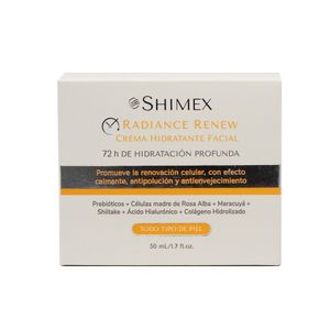 Crema Facial Shimex Radiance Renovadora Hidratante X 50ml