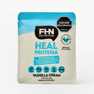 Proteína FHN Nutrition Heal Vainilla Cream X 30g