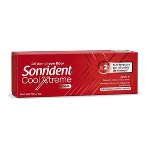 Gel Dental Sonrident Cool-X Canela X 90g